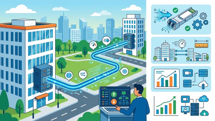 Choosing 100G IR4 for Building-to-Building Network Connections