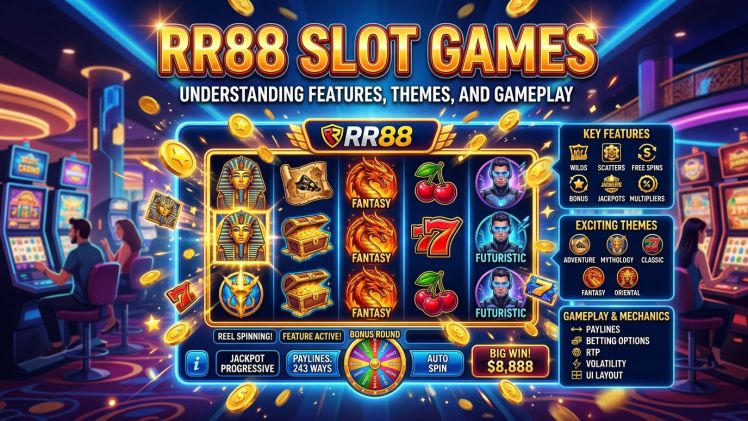 RR88 Slot Games – Understanding Features, Themes, and Gameplay