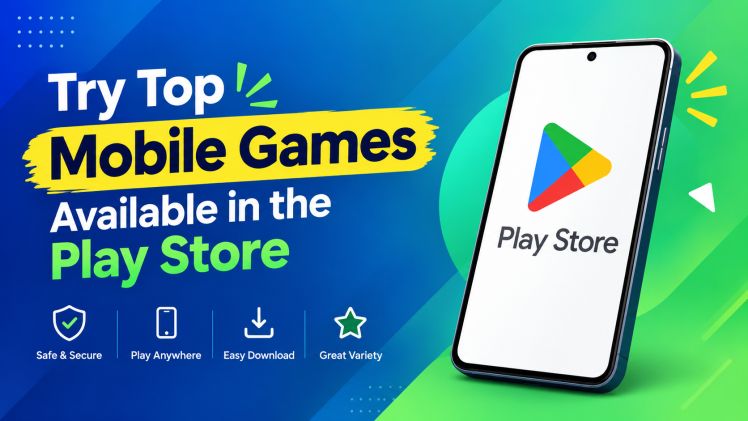 Try Top Mobile Games Available in the Play Store